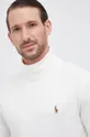 béžová Polo Ralph Lauren - Bavlnené tričko s dlhým rukávom