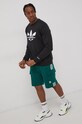 Bavlněná mikina adidas Originals H37731 H37731 černá AW21