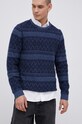 Lee Sweter L83GNW35 granatowy AW21