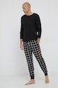 Calvin Klein Underwear felpa notte 000NM2187E.4890 nero AW21