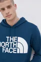 niebieski The North Face Bluza bawełniana