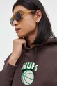 HUF bluza brązowy pf00418