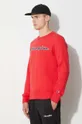 red Champion sweatshirt
