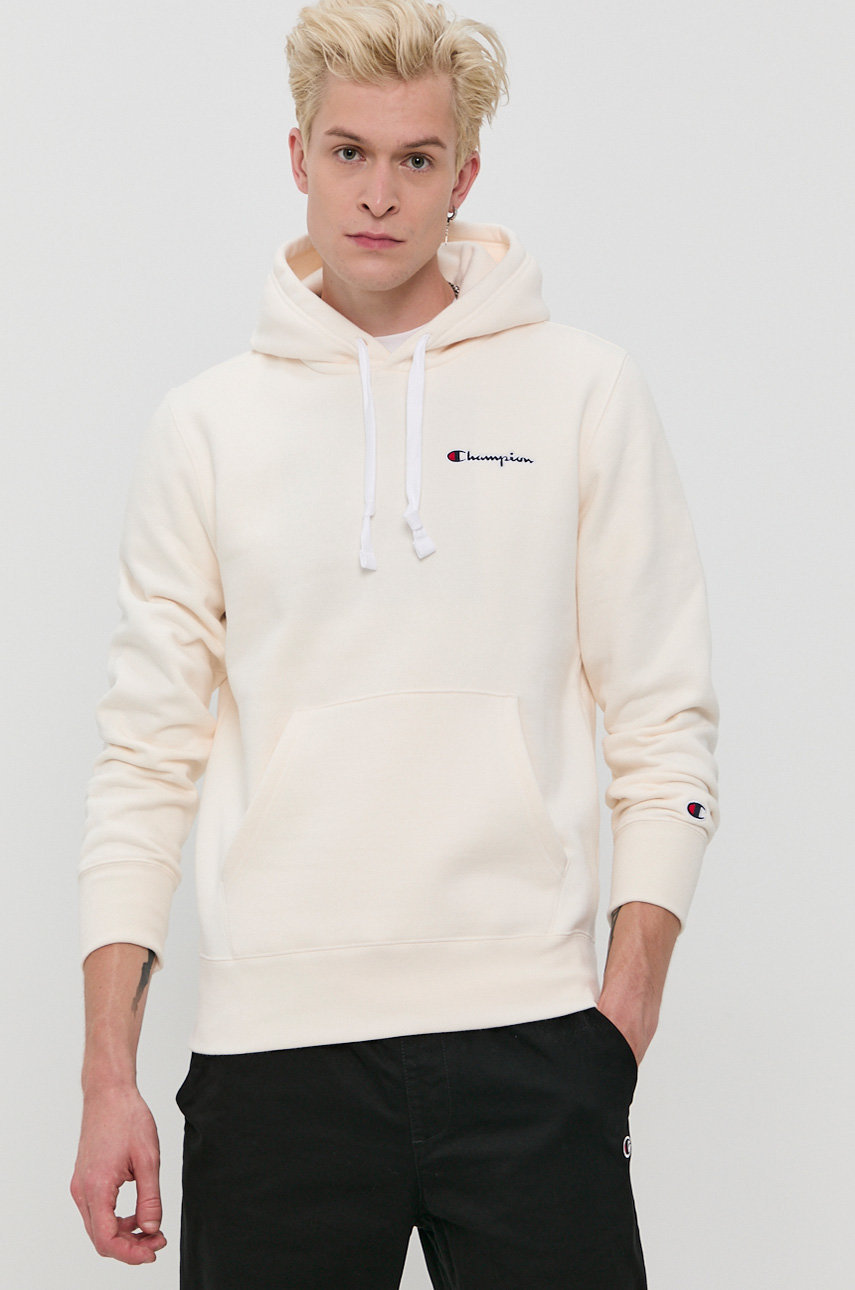 beige Champion sweatshirt