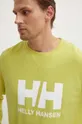 rumena Bombažen pulover Helly Hansen