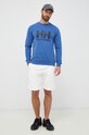 Helly Hansen bluza bawełniana 34000 niebieski SS24