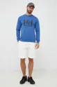 Helly Hansen cotton sweatshirt blue