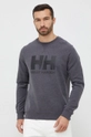 γκρί Βαμβακερή μπλούζα Helly Hansen