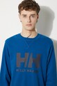 Helly Hansen hanorac de bumbac albastru 34000