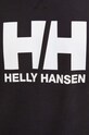 Bavlněná mikina Helly Hansen 34000 černá