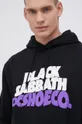 μαύρο Βαμβακερή μπλούζα Dc X Black Sabbath