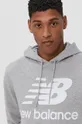 gray New Balance sweatshirt