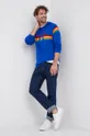 United Colors of Benetton - Sweter niebieski