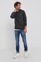 Lyle & Scott felpa in cotone ML416VOG.398 grigio AW21