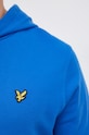 Lyle & Scott - Bluza bawełniana ML416VOG.W489 niebieski