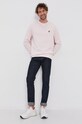 Lyle & Scott Bluza bawełniana ML424VOG.W488 różowy AW21