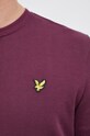 Lyle & Scott - Bluza bawełniana ML424VOG.Z562 fioletowy