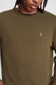 brązowy AllSaints Bluza bawełniana RAVEN CONTRAST CREW