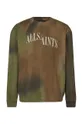 AllSaints Bluza bawełniana CAMO DROPOUT CREW