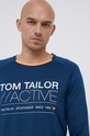 Oblečenie Tričko s dlhým rukávom Tom Tailor 434509.dkblue tmavomodrá