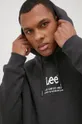 μαύρο Lee - Βαμβακερή μπλούζα