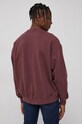 Odzież Wrangler Bluza bawełniana W6G7H1P32 fioletowy