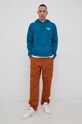 Vans Bluza bawełniana VN0A45CJ1QQ1 turkusowy AW21