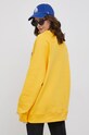 CAT Footwear hanorac de bumbac galben 2910518.12405