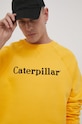 Caterpillar - Hanorac de bumbac 2910518.12405 galben
