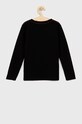 Detské tričko s dlhým rukávom Guess L84I29.K8HM0 čierna AW21