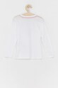 Dětské tričko s dlouhým rukávem Guess N84I24.K8HM0 bílá AW21