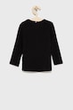 Chłopiec Tommy Hilfiger Longsleeve bawełniany dziecięcy KS0KS00202.4890 czarny