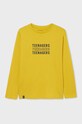 Mayoral Longsleeve dziecięcy nadruk żółty 842.7B.Junior
