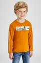 oranžová Detské tričko s dlhým rukávom Mayoral Chlapčenský