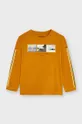 Detské tričko s dlhým rukávom Mayoral oranžová