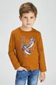 hnedá Detské tričko s dlhým rukávom Mayoral Chlapčenský