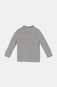 Lacoste longsleeve din bumbac pentru copii PJ8915 gri AW25