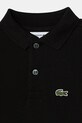 Chłopiec Lacoste longsleeve bawełniany dziecięcy PJ8915 czarny
