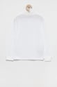 Lacoste longsleeve bawełniany dziecięcy PJ8915 biały AW25