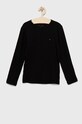 Хлопковый детский лонгслив Tommy Hilfiger (2-pack) UB0UB00309.4890 серый