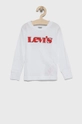 biały Levi's Longsleeve dziecięcy Chłopięcy