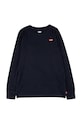 Levi's Longsleeve dziecięcy bawełna czarny 8EC706.CO.B