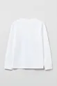 Detské tričko s dlhým rukávom OVS biela
