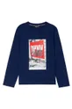 Dkny Longsleeve dziecięcy D25D50.162.174 granatowy