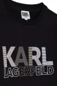 Detské tričko s dlhým rukávom Karl Lagerfeld  98% Bavlna, 2% Elastan