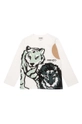 beżowy Kenzo Kids Longsleeve dziecięcy Chłopięcy