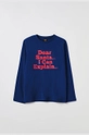 OVS Longsleeve din bumbac pentru copii print bleumarin 1349459.Boy.10.15years.