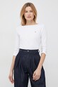Бавовняний лонгслів Tommy Hilfiger WW0WW31669.4890 бежевий SS23