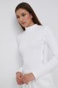 biela Tričko s dlhým rukávom Calvin Klein Dámsky