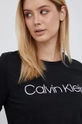 czarny Calvin Klein Longsleeve bawełniany